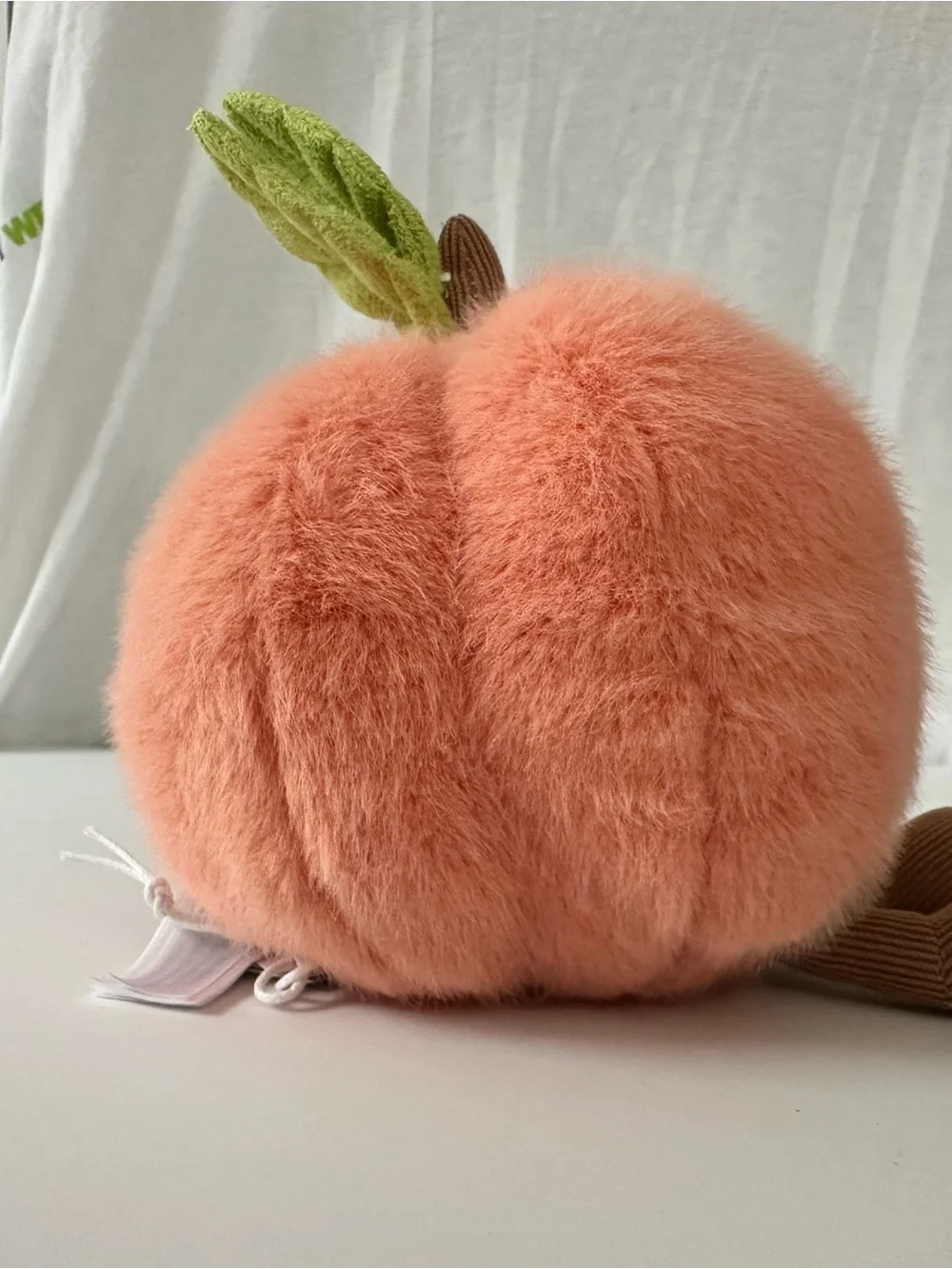 Jellycat Amuseables Peach Plush Toy | Brand New with Tags and Bag | Gift Ready